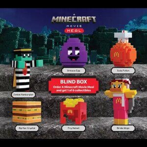 Minecraft McDonalds Toy Set 2025